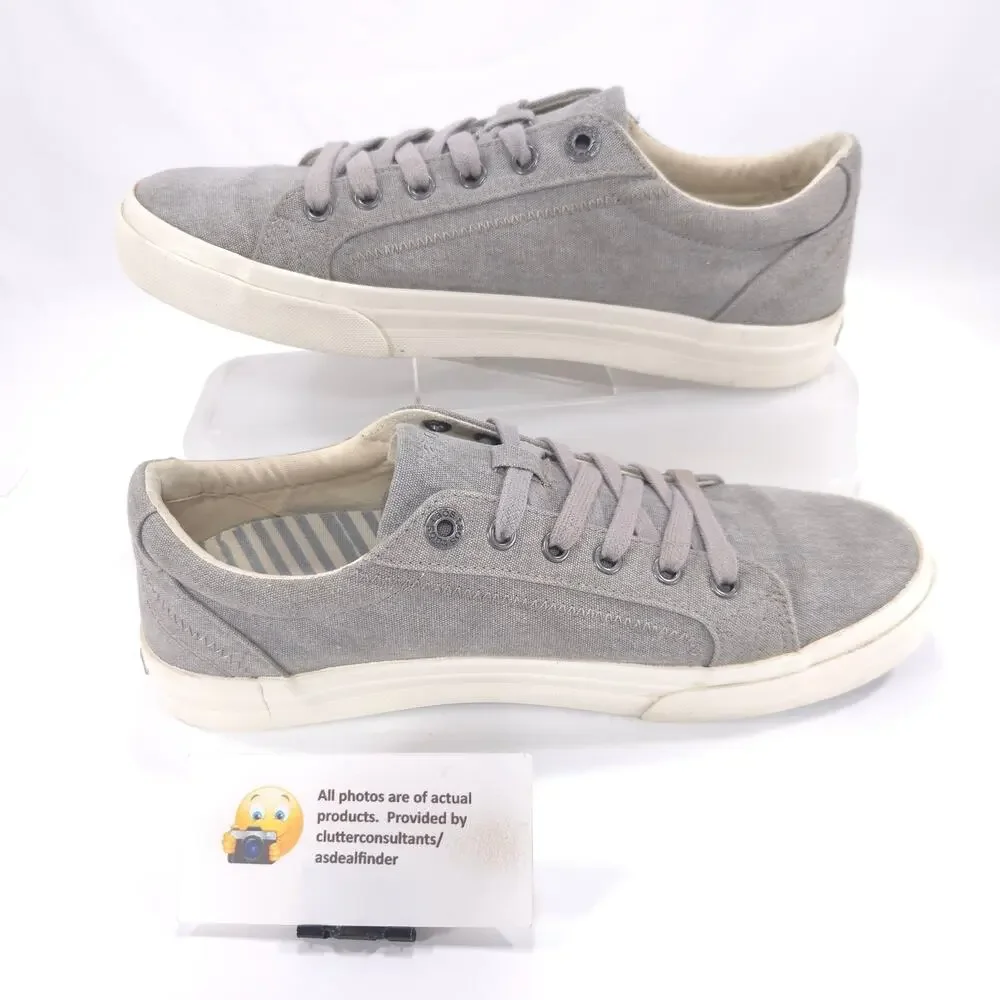 Taos Plim Soul Casual Lace Up Sneaker Shoe Womens Size 9.5 PLS-13644 Gray